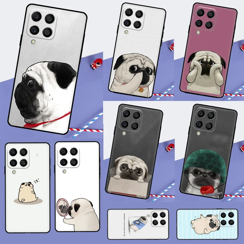 Pug Dog Funny Carto…