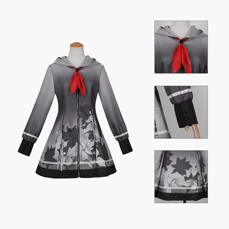 Projekt Sekai bunte Bühne Yoisaki Kanade Cosplay Kostüm Kleid niedlichen Mädchen Anime Uniform Zubehör Halloween Karneval Set