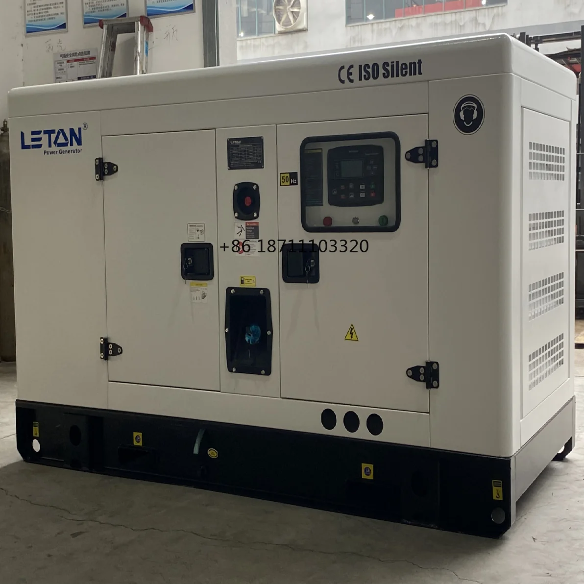 LETON POWER silent diesel electric generator set for 15kw 18kw 20kw 25kw 30kw 50kva cummins ricardo weichai diesel generator