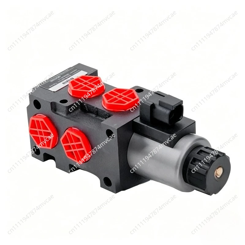 Hydraulic Flow Diversion Selector Valve Selective Flow Diverter Oil Switch Hydraulic 2-position HSV6  6-way