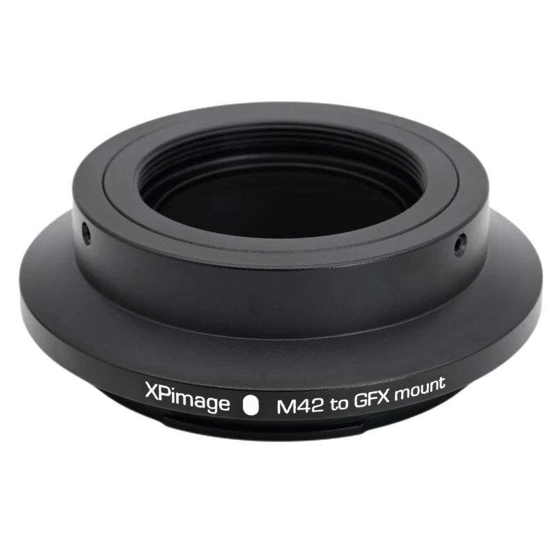 XPimage M42-GFX Manual Focus Lens Adapter for M42 Mount Lens to Fujifilm GFX Mount Camera GFX100S/GFX100II/GFX100/GFX50SII/50S