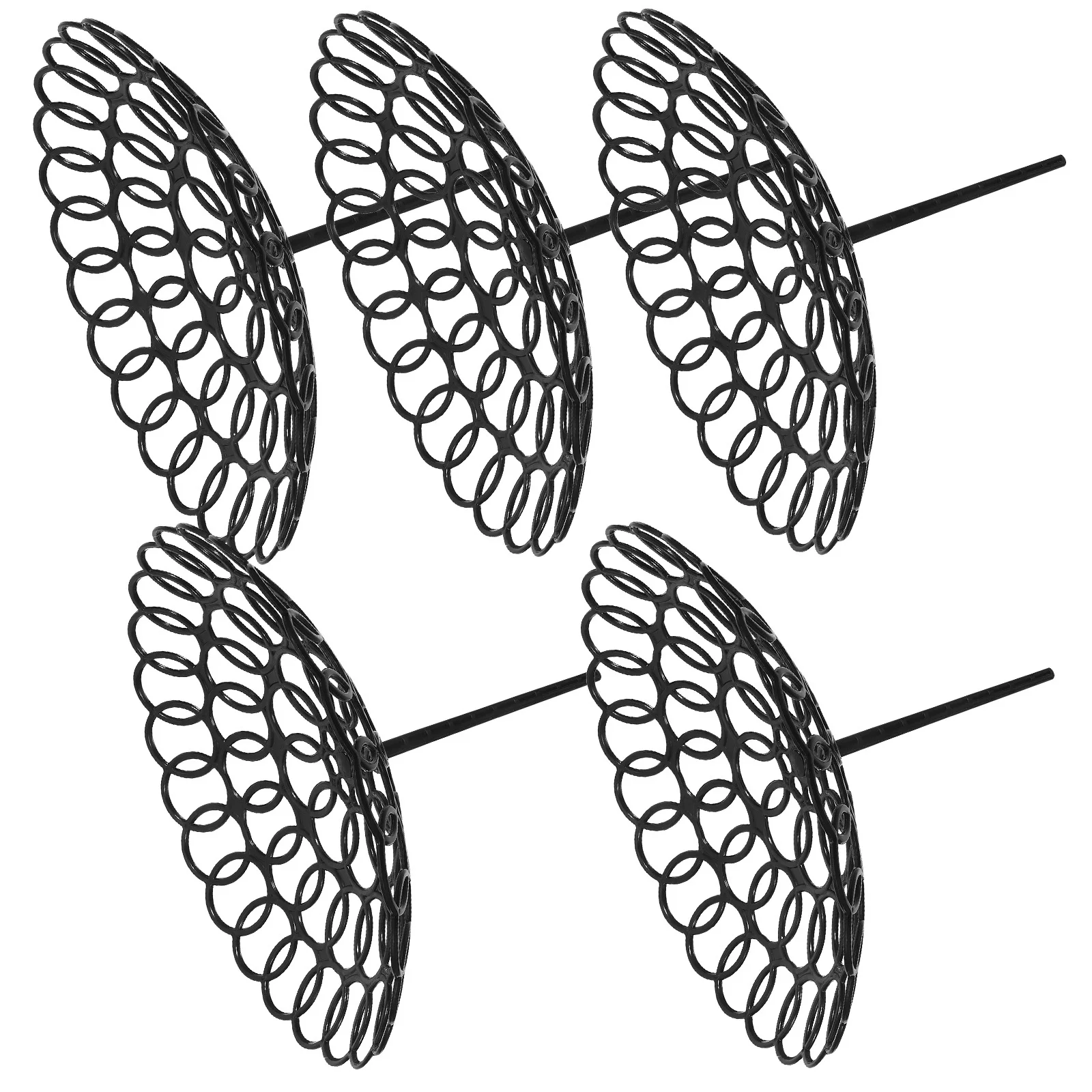 

5pcs Bouquet Mold Plastic Flower Fixing Stand Durable Wedding Home Decor Coffee Shop Hotel Use Bouquet Holder Rack Tool