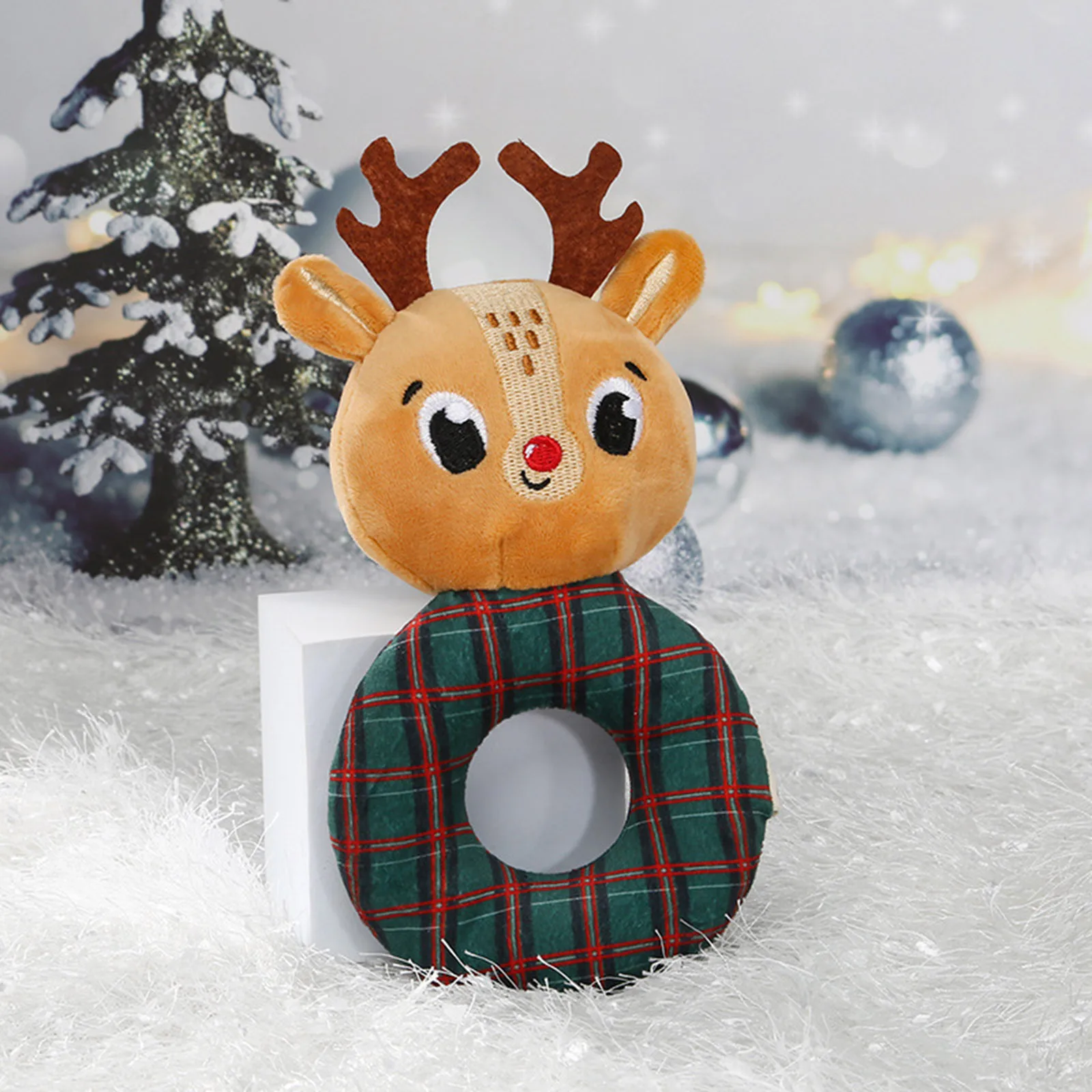 2025 جديد عيد الميلاد تحت عنوان الحلي لطيف الدب عطلة زينة معلقة حلية الأطفال ألعاب منزلية شعبية