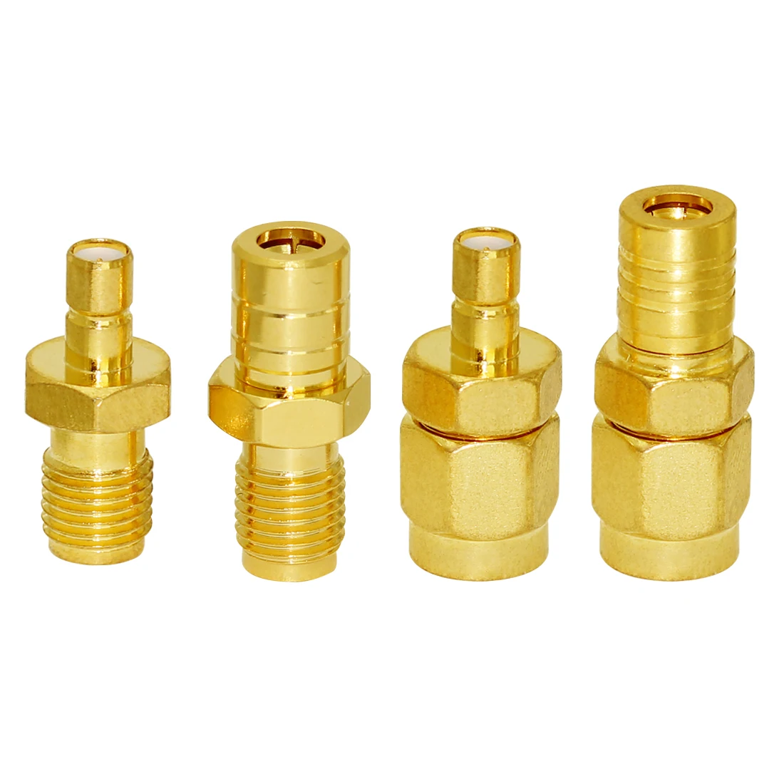 1 piece NEW SMA Male Female to SMB Female Male RF Coax Modem Adapter Convertor Straight Goldplated Wholesale