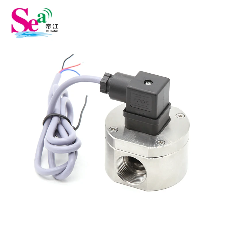 China OEM Oval Gear Flow Meter with Waterproof PVC-3P Pulse Output Wires G3/4'' Female Port 3.5-24V 30-3000L/H for die sel Fuel