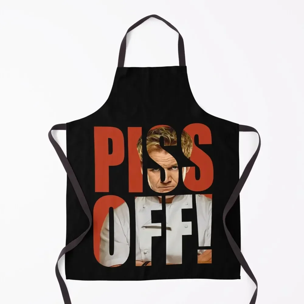 

PISS OFF Apron Camping All For Kitchen And Home Barber Manicurists Apron