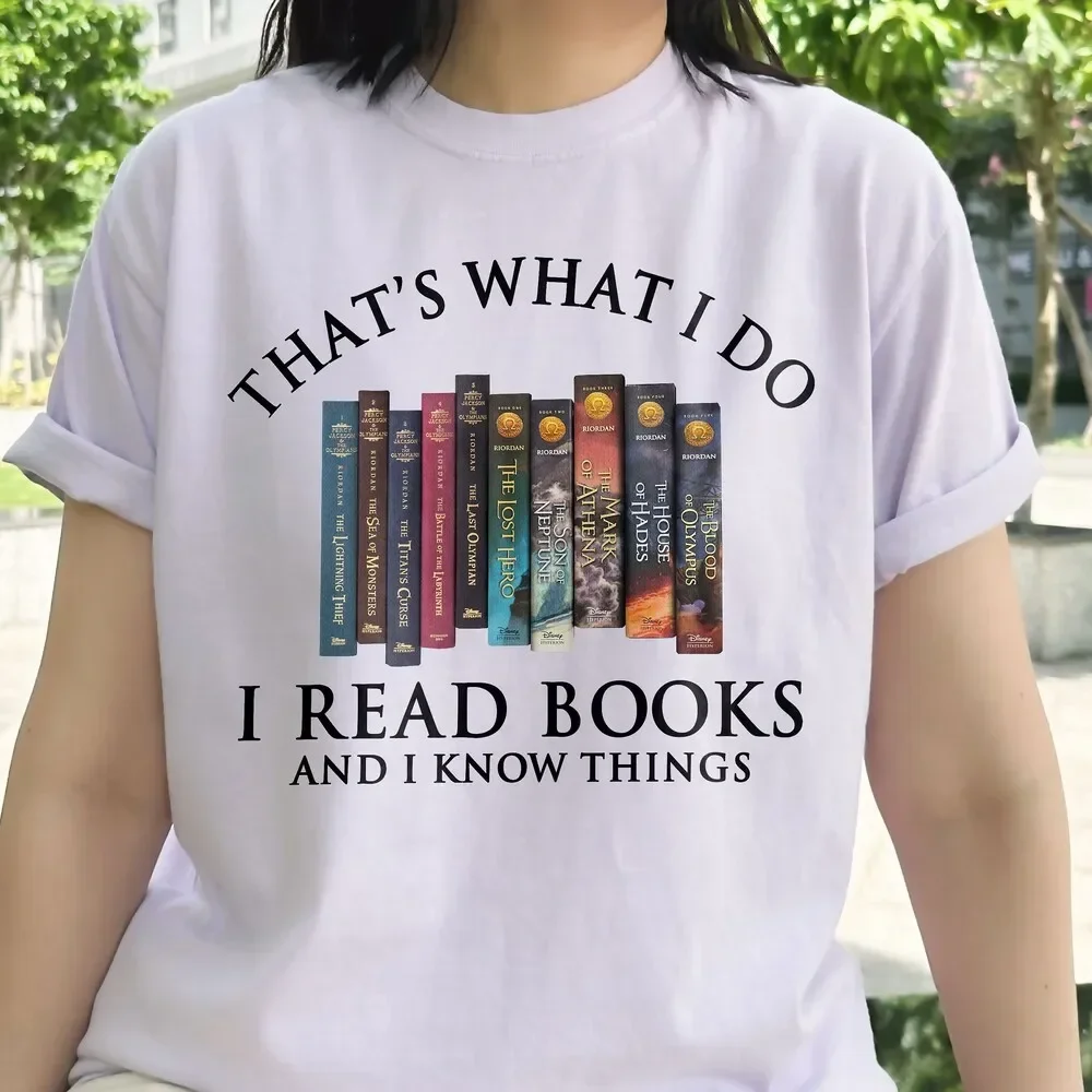 Percy Jackson T Shirt That'S What I Do Read Books Camp Half Blood Jupiter Book Lover Gift Heroes Of Olympus