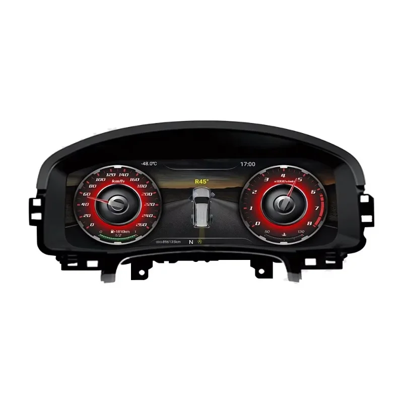 Digital Dashboard Panel Virtual Instrument Cluster CockPit LCD Speedometer for Golf 7