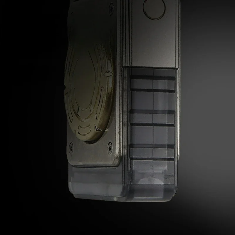 2026 New Honest Smart Arc Kerosine Lighter, Mecha Visible Oil Tank, Personalized and Creative High-end Kerosine Lighter