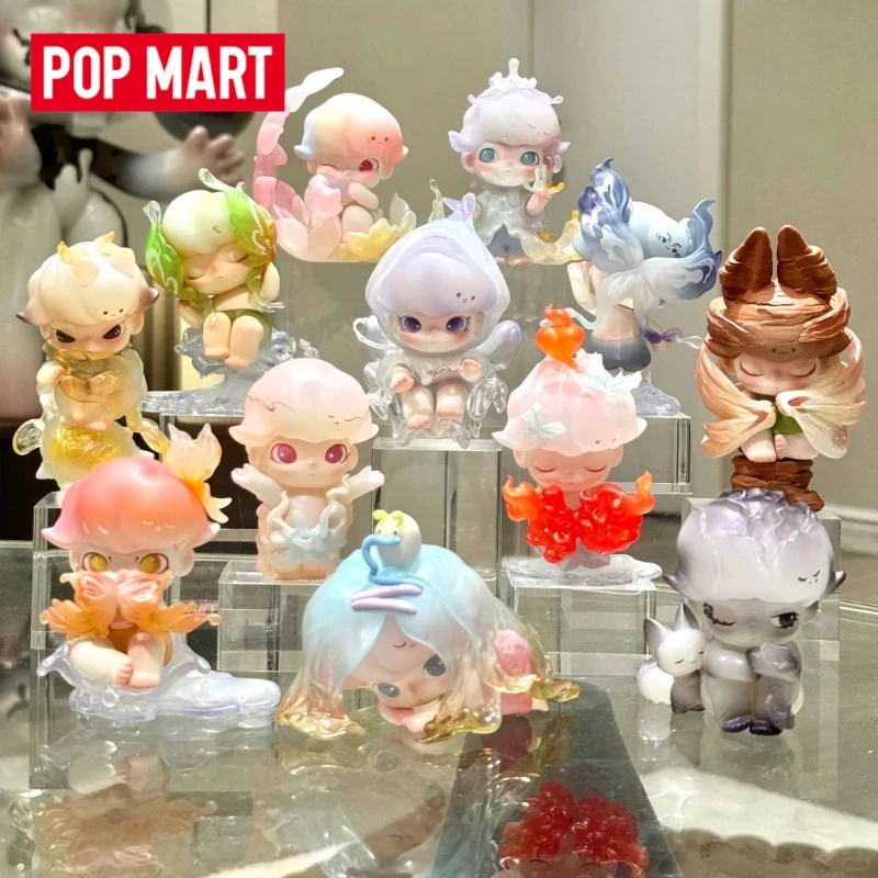 POPMART Dimoo натуральная форма серии ручная глухая коробка орнамент модный загадочный декор настольная кукла-сюрприз модные забавные игрушки