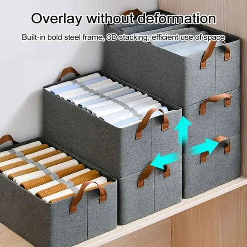 

Multi-functional Folding Wardrobe Drawer Foldable Large Capacity Wardrobe Portable Storage Box Fabric Storage Box