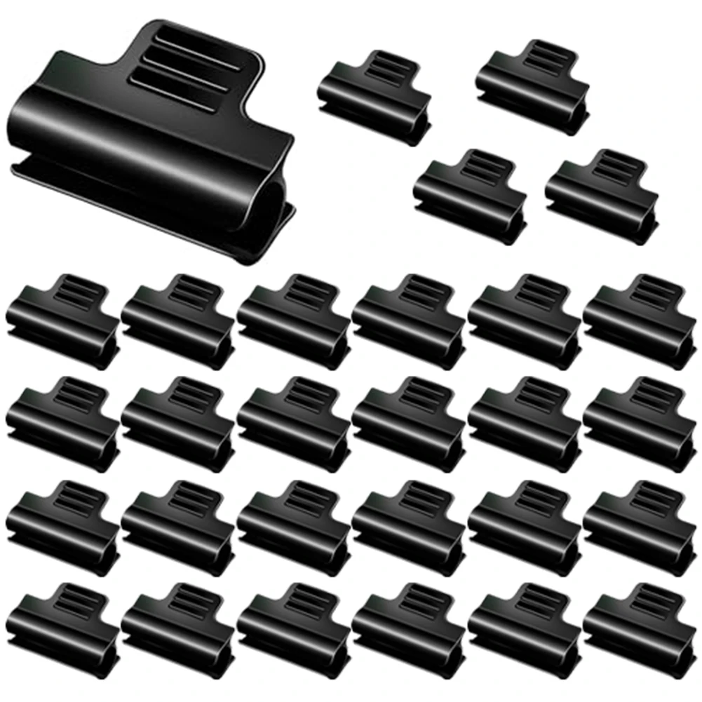 

Brightness Raised Bed Garden Hoop Greenhouse Pipe Clamps PVC Plastic Garden Clips Pcs Garden Application Poles