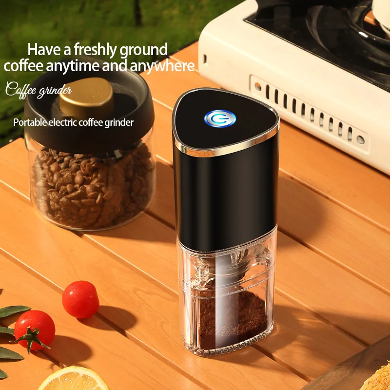 Portable Electric Coffee Grinder TYPE C USB Charge Ceramic Grinding Core Home Coffee Beans Pulverizer Grinder