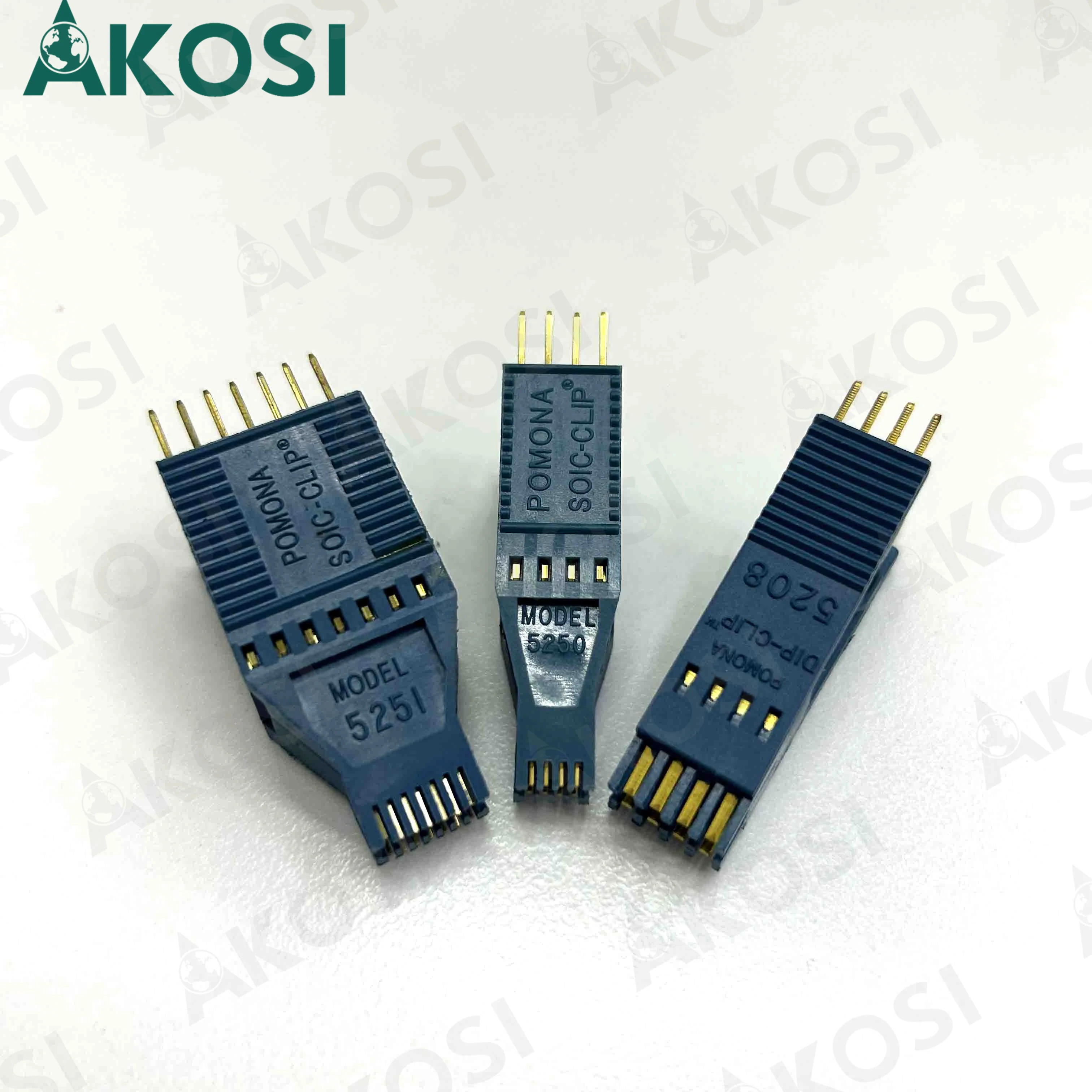 Clips 5250 Connector Pomona soic8 clip 5250 soic8 clips 5208 pin clip For Pro soic 14 pin pomona 5251 car Adjust