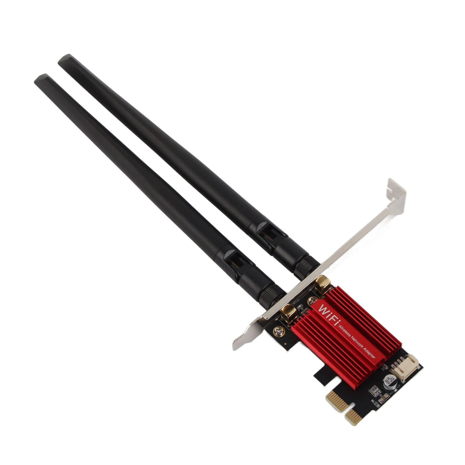 Универсальная двухдиапазонная карта PCIE Wi-Fi 1200 Мбит/с, высокоскоростная 2,4 ГГц, 5 ГГц Bluetooth 4,0 Plug and Play Wi-Fi-карта для Windows 7 8 10 11
