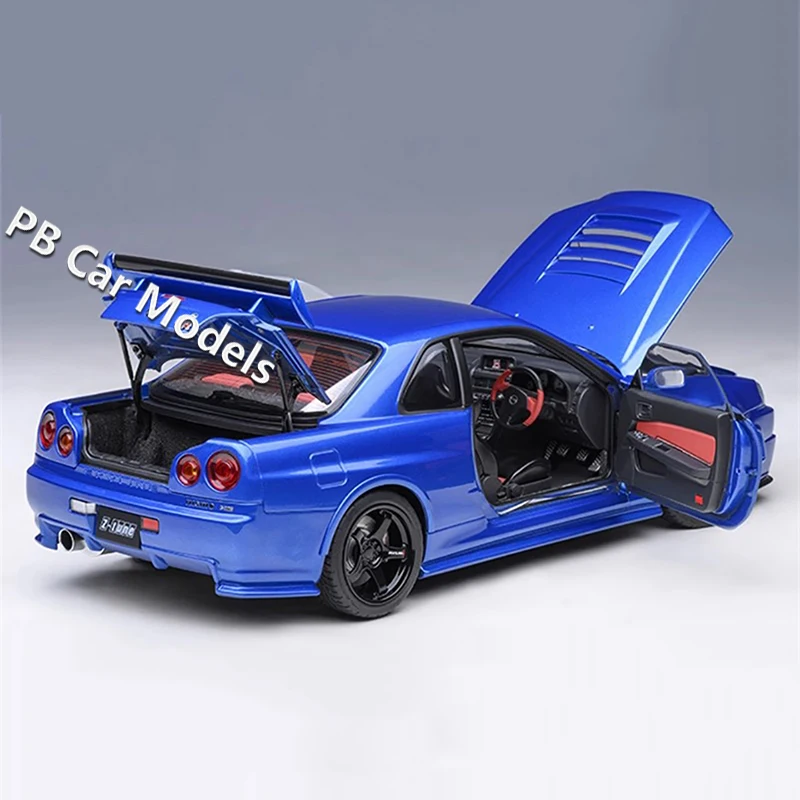 AUTOart 1:18 R34 NISMO Z-TUNE Car Model Collection