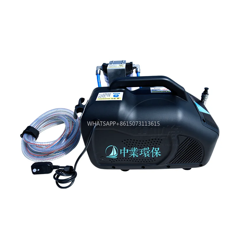 Piccola macchina per la dessalinizzazione marina Trattamento dell'acqua Yacht Riciclaggio di acqua ultrapura portatile ad alta efficienza energetica e a risparmio energetico