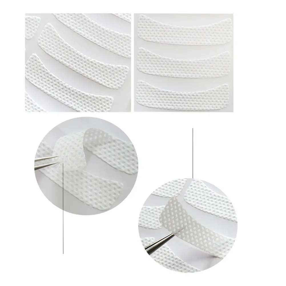 3Packs Under Eye Pads Professional Eyelash Stickers Premium Soft Material for Extension Application Perming Reduce Puffiness