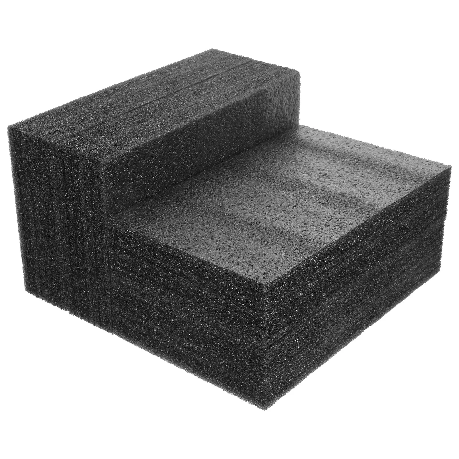 Inserto per imballaggio espresso in cotone perlato nero Epe Foam Block Inserti antivento