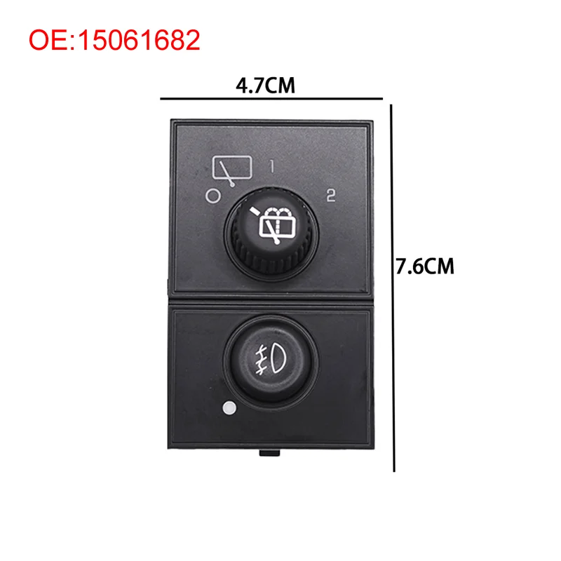 New Fog Light Rear Wiper Control Switch For 2003-2006 GMC Yukon Car Accessories 15061682