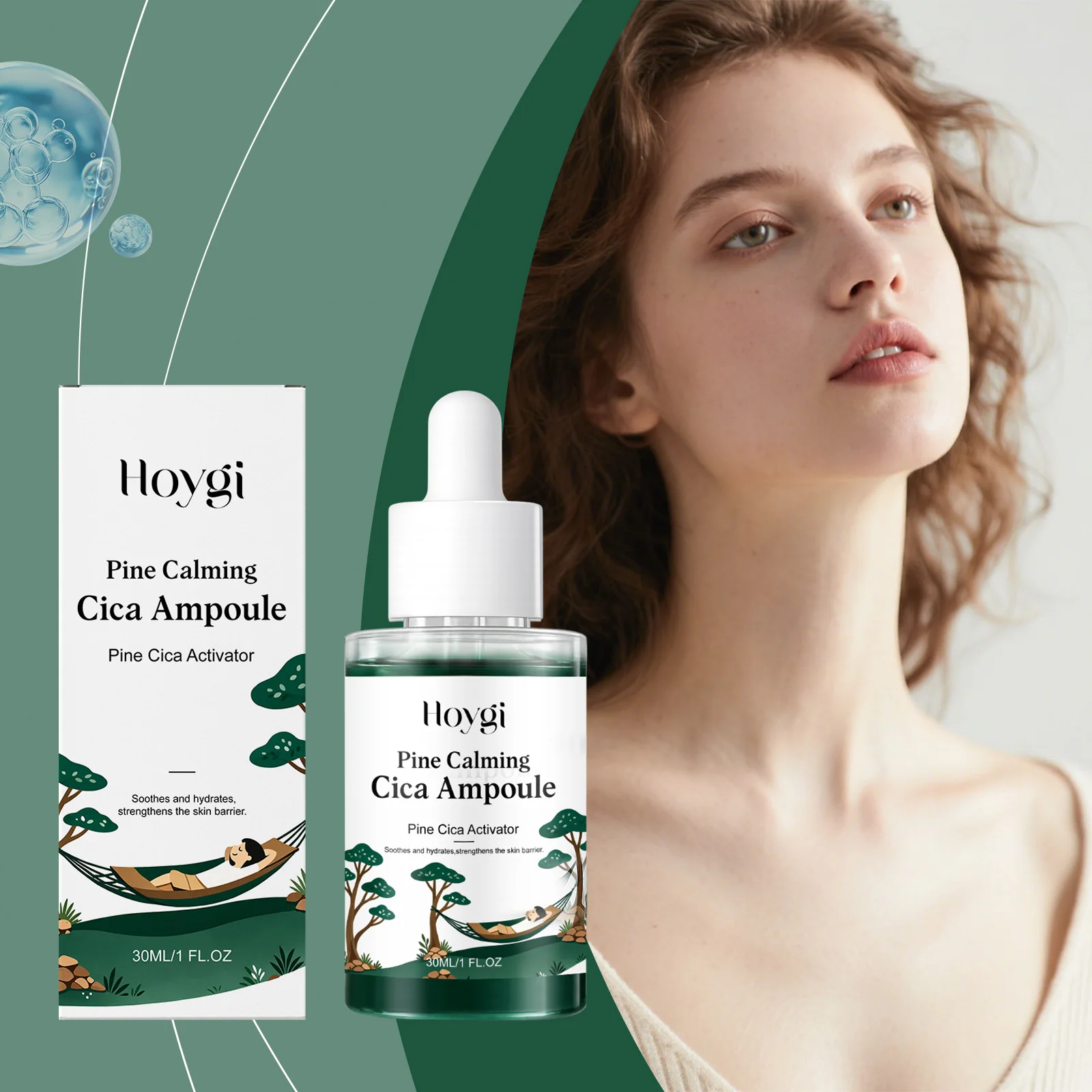 Centella Asiatica Essence Gentle Moisturizing Care, Keeps the Face Hydrated and Radiant, Replenishes Moisture and Smooths the Sk