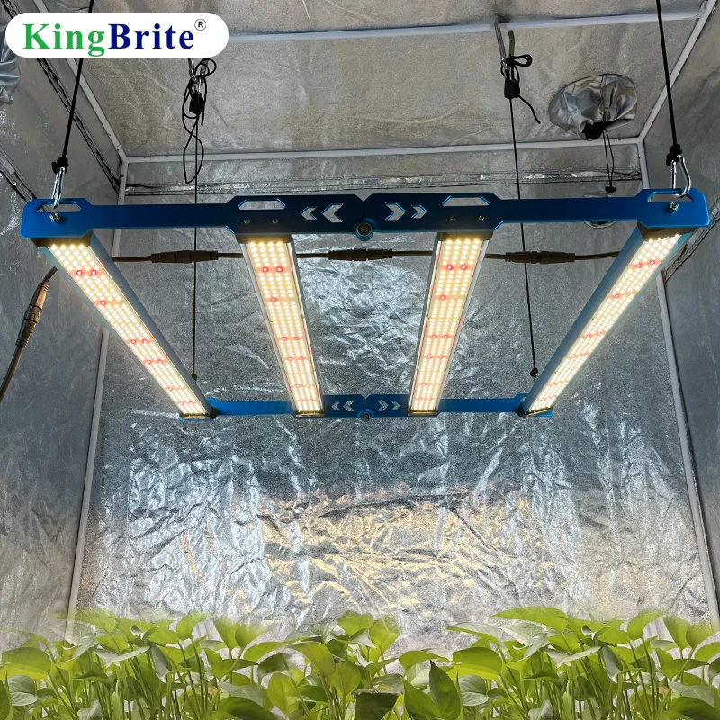 

3x3ft/80x80cm Tent LM301H EVO Osr 660nm 730nm 320W KingBrite Led Grow Light