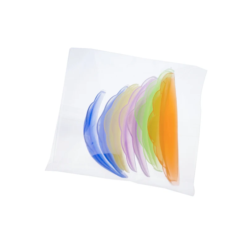 Neue 5 Pairs Silikon Wimpern Dauerwelle Pads Klebrige Lash Lift Schild Heben 3D Wimpern Curler Zubehör Make-Up-Tools