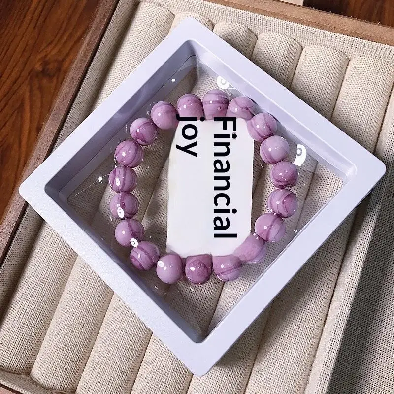 Koreanisches Ins Sweet Ink Wash Keramik-Perlenarmband für Frauen und Mädchen, Party-Schmuckgeschenk, elastische Perlenkette, Accessoires – Detail 7