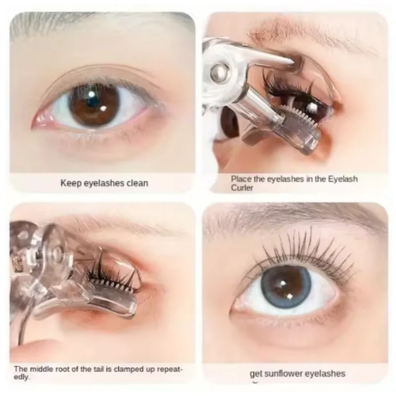 ที่ดัดขนตาแบบมืออาชีพ พกพาสะดวก มุมกว้าง 1/3 ชิ้น แบบคละ พร้อมที่ดัดขนตาแบบหนีบเดียว สำหรับดัดขนตาบางส่วน ติดทนนาน จัดทรงสวย