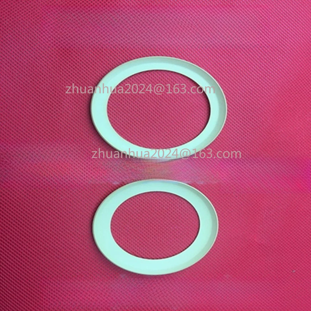 2 pçs silencioso óleo-livre compressor de ar bomba de vácuo anel de pistão anel de borracha tigela de couro