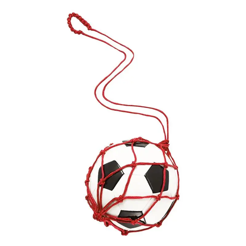 Mesh Ball Bag Soccer Ball Storage Net With Drawstring Versatile Sports Ball Holder Soccer Football Volleyball Storage Single