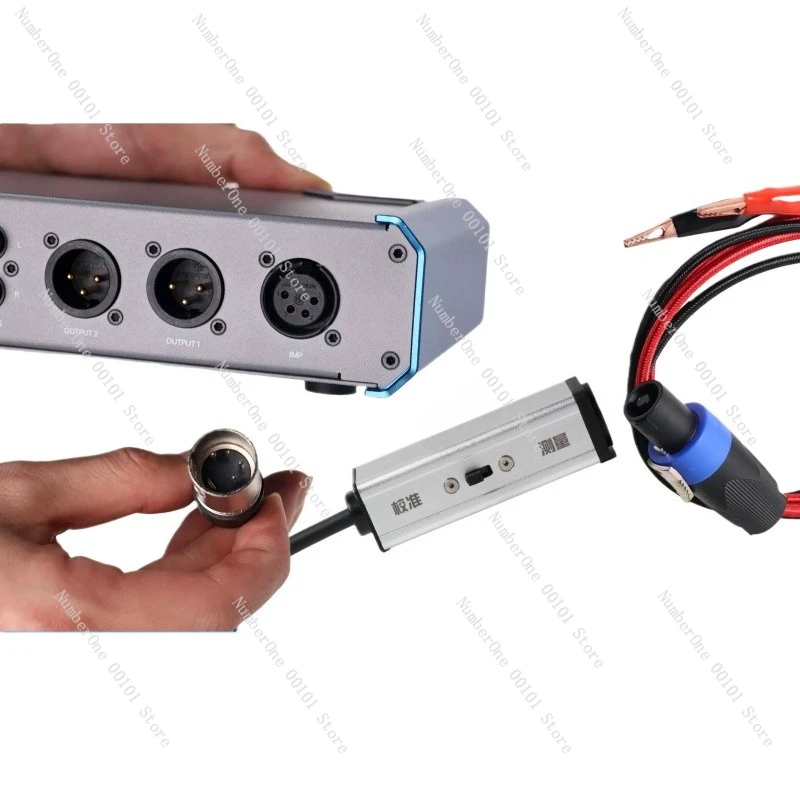 AT-2 Dual Channel Measurement Special Sound Card with Impedance Interface KM2/7 Professional Test Kit