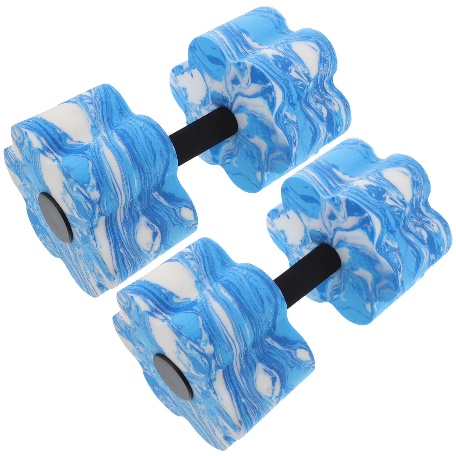 

2pcs Yoga Dumbbells EVA Floating Water Barbells for Pool Aerobics Swimming Fitness Tools Kids Women Balance Training aquatic