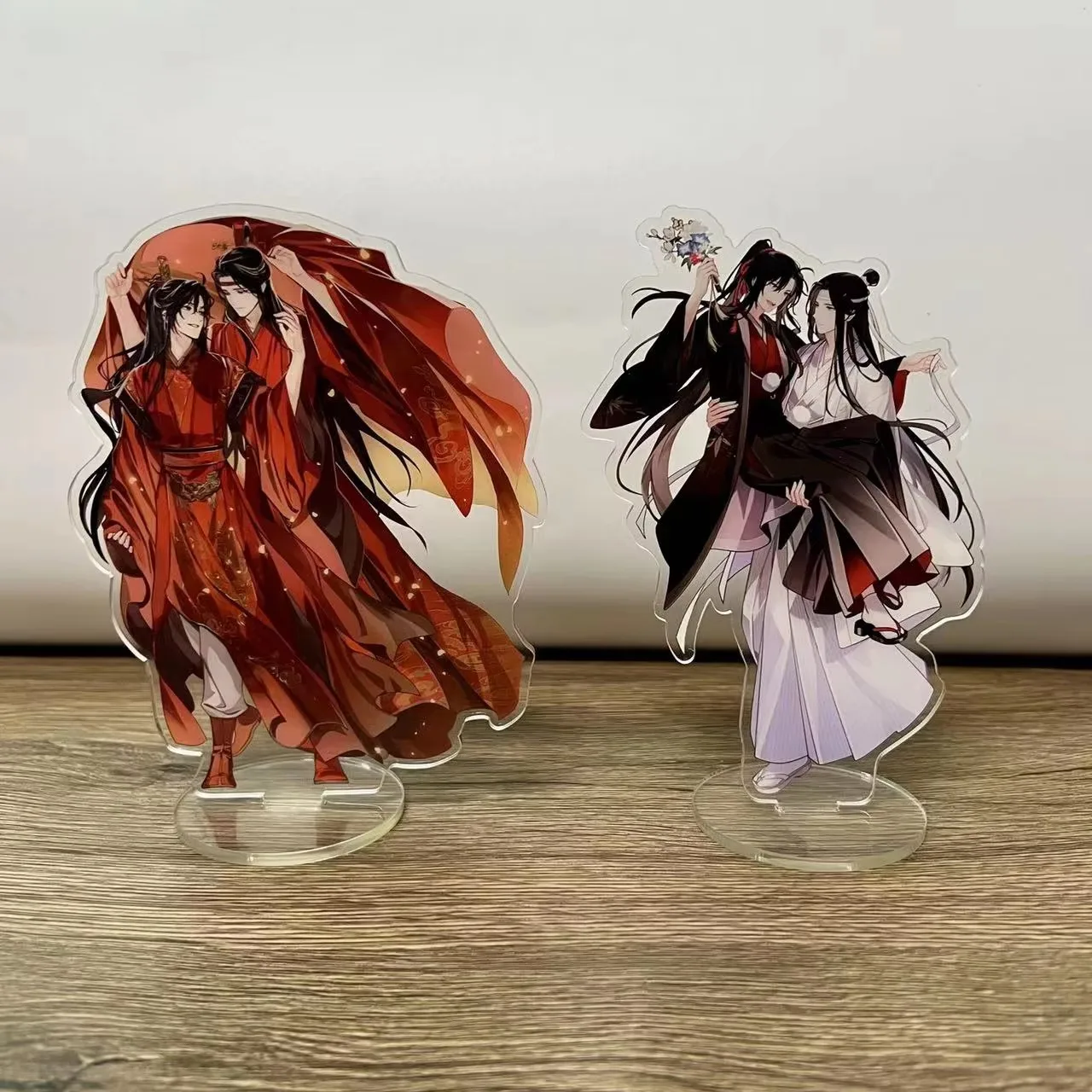 Mo Dao Zu Shi Acrylic Action Figure Wei Wuxian Lanwangji Wedding Standing Model Perfect Desk Decor For Anime Fans