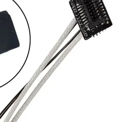 Heated Thermal Wire Combination Cable For AD5X 3D P*rinter Extruder Heating Assembly With Fiberglass Insulation And Connector