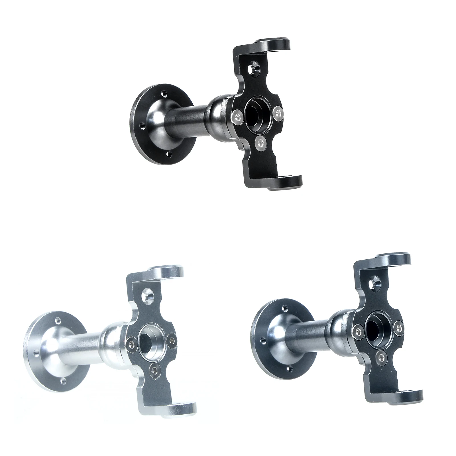Aluminum Axle/Shaft Tube C-Hubs Kit for Tamiya Super ClodBuster Bullhead Upgrades Parts