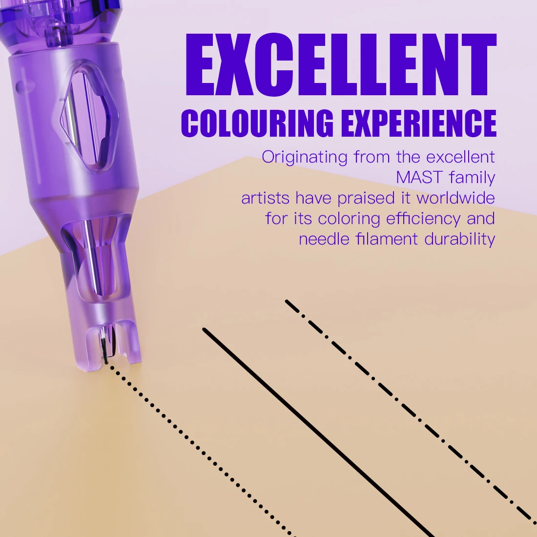 Mast SMP Needles Cartridge for Scalp Micropigmentation 20Pcs Professional Disposable Art Make Needle Compatible with Rotary Pen view 4