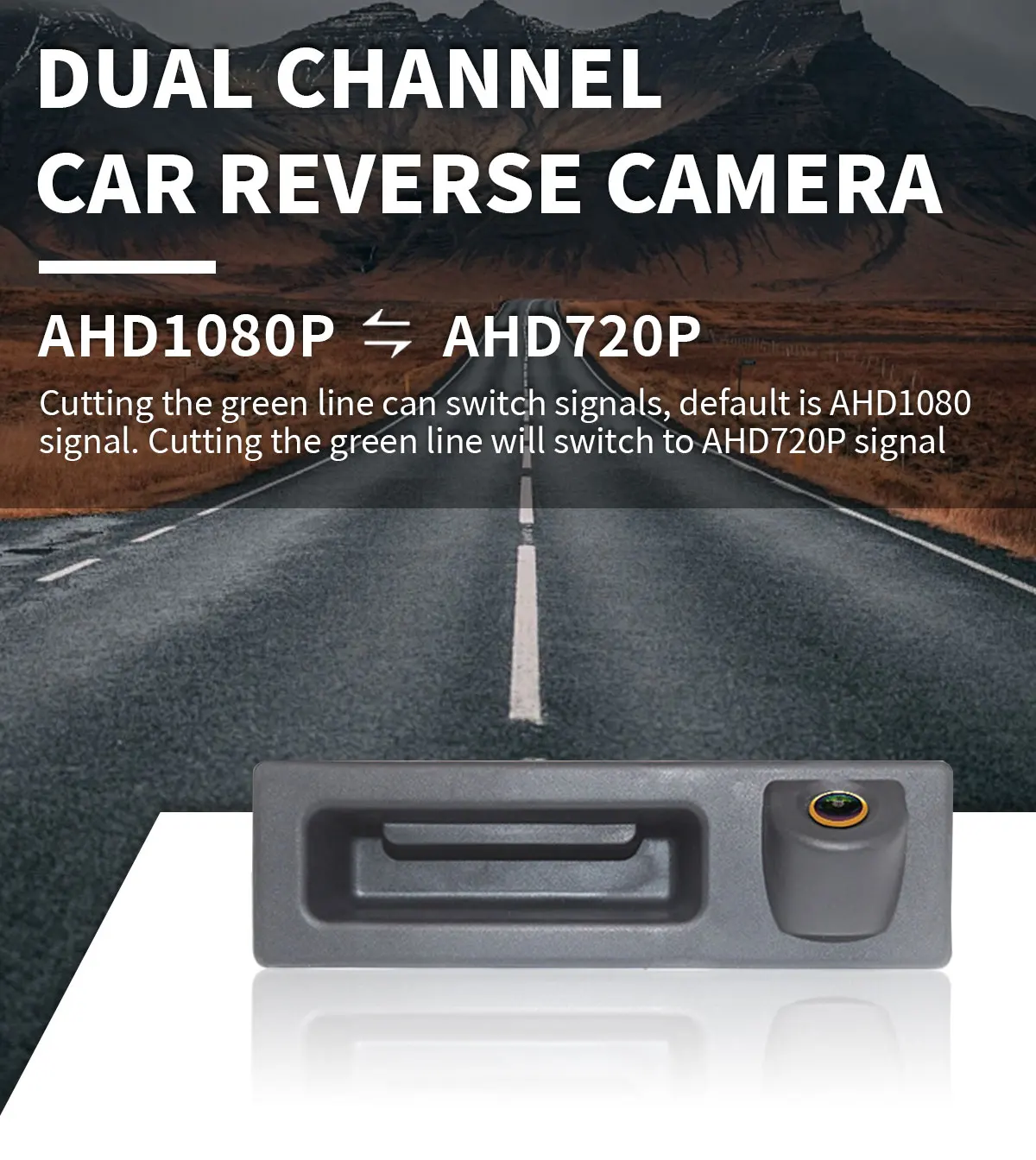 AHD 1080P Auto Rückansicht Reverse Stamm Griff Kamera Für BMW 3er F30 F31 F35/5 serie F10 F11/X3 F25/X4 F26/X5 F15/X6 F16 – Detail 4