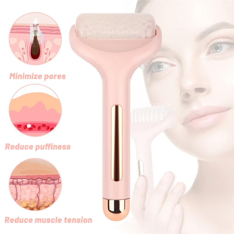 Face Ice Roller Massager Skin Lifting Tool Face Lift Massage Body Neck Skin Tighten Anti-wrinkles Pain Relief Skin Care Tools