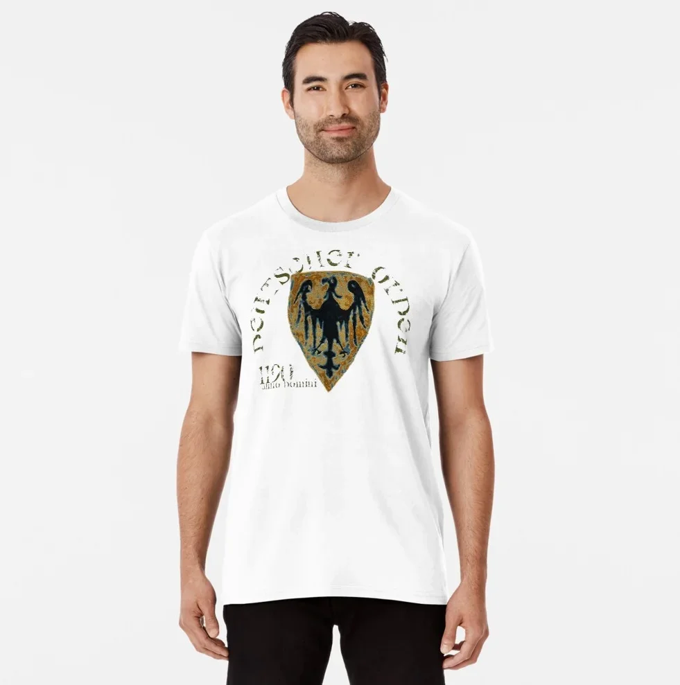 AD 1190 Eagle of The Teutonic Knights T Shirt. New 100% Cotton Short Sleeve O-Neck Casual T-shirts Size S-3XL