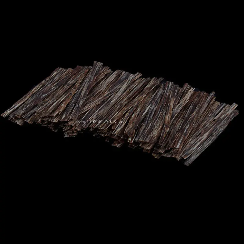 Grade 6A Vietnam Nha Trang Natural Agarwood Inserting Smoke Bar DIY Agarwood Raw Material Hook Wire Inserting Smoke Incense