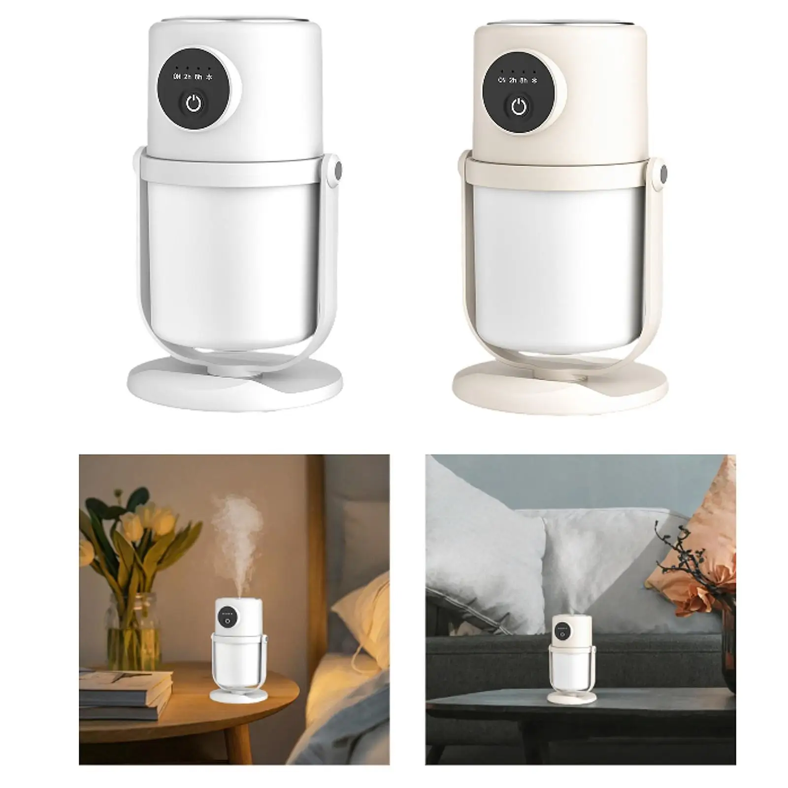 Car Humidifier 360 Degree Rotating Design Personal Humidifier for Desktop