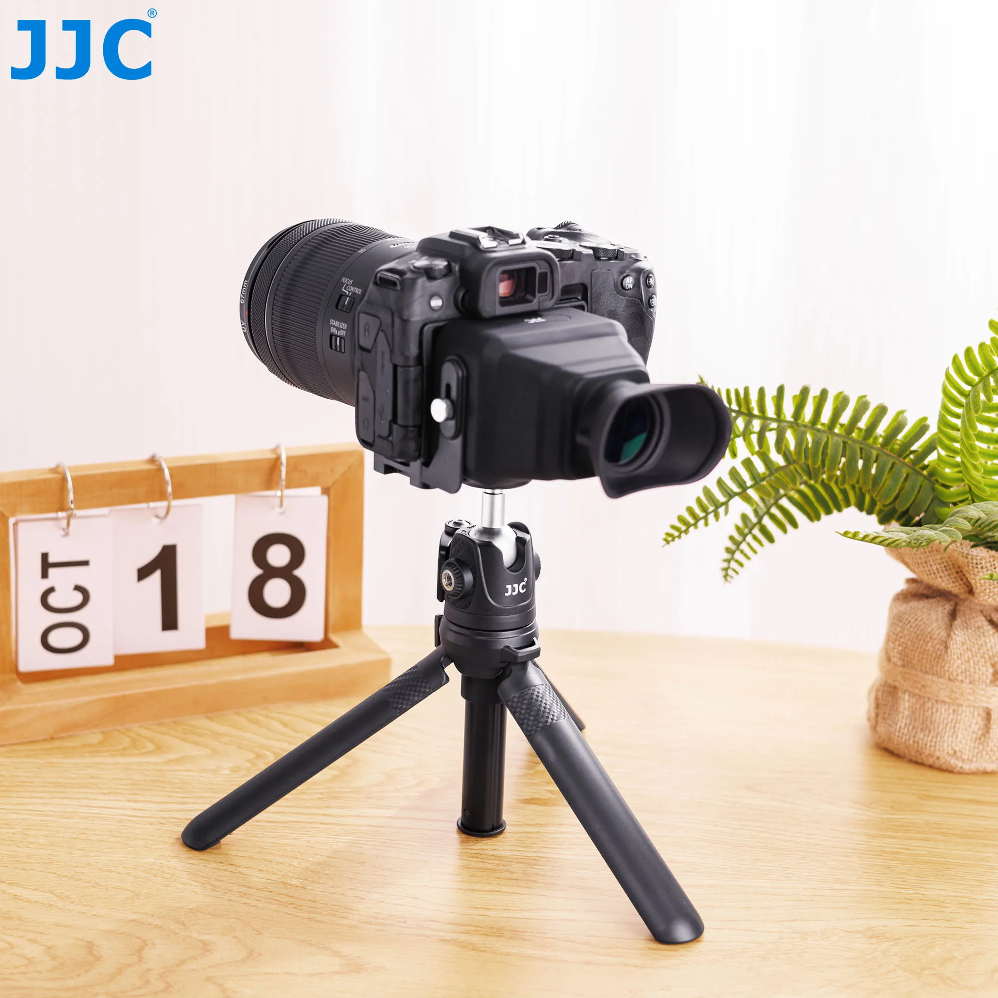 JJC LVF-PRO1 3X LCD-Sucherlupe mit Arca-Swiss Schnellwechselplatte für Nikon Z30, Sony ZV-1, RX100, Canon G7X 3,0"-Bildschirm – Detail 18