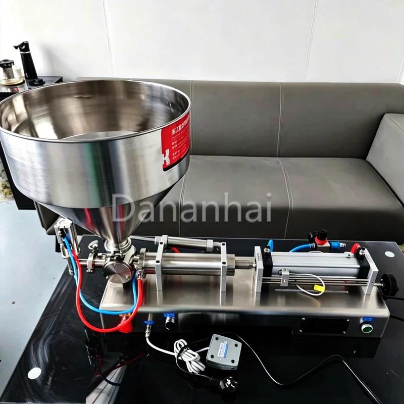 

Коммерческая полностью автоматическая машина для розлива пастообразных продуктов: эфирных масел, меда, газированных напитков