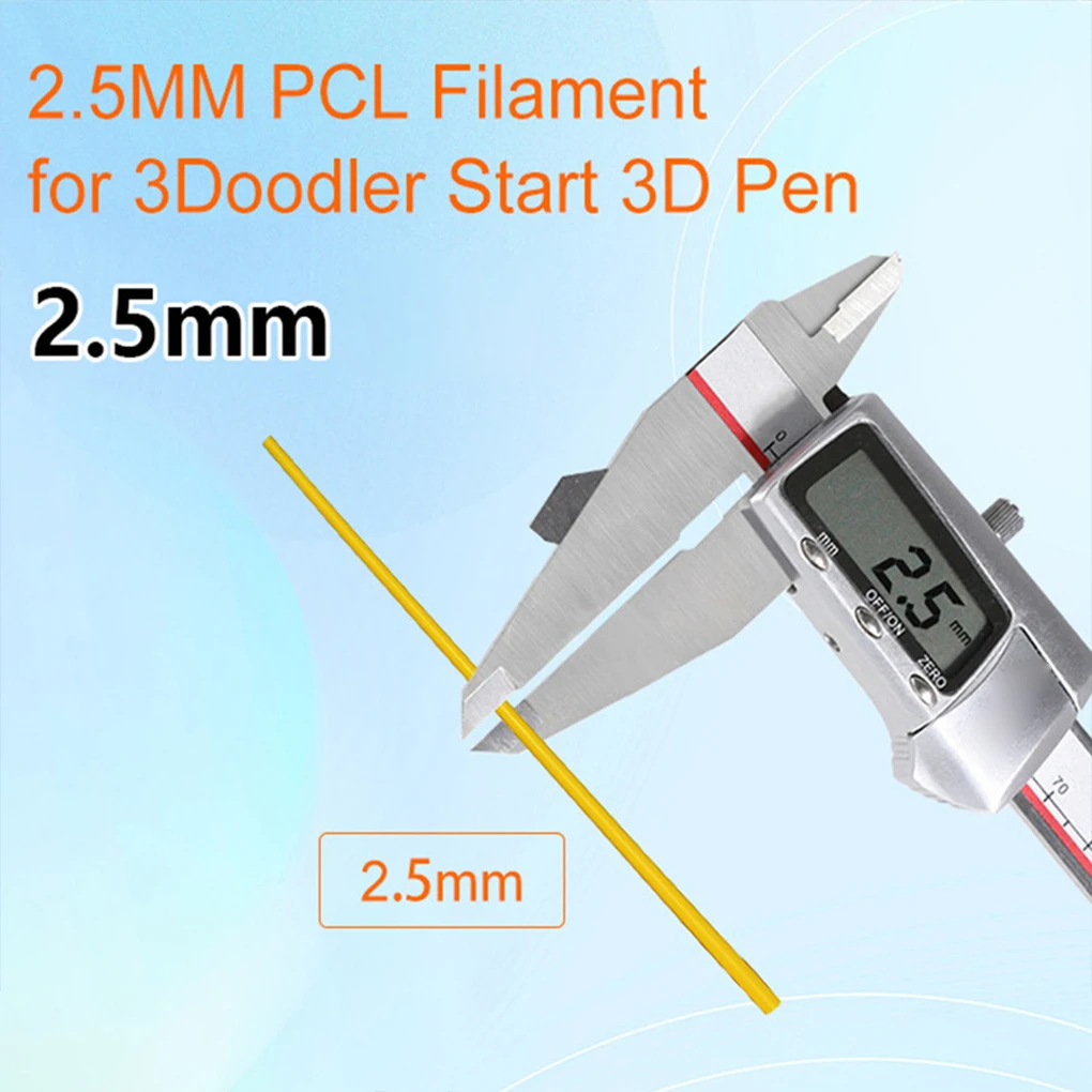 300개 3D 펜 필라멘트 리필 3D 프린트 필라멘트 2.5mm 15CM 길이 3D 펜 액세서리 3D 드로잉 펜 리필 필라멘트 번들