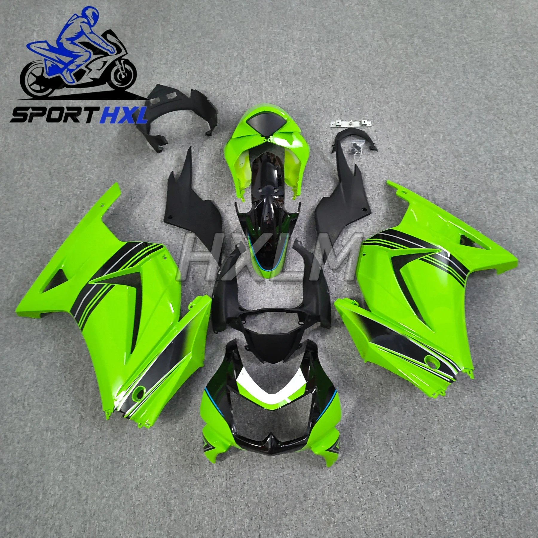 High Quality Fairing Kit For Kawasaki Ninja 250 Ninja250 EX250 2008 2009 2010 2011 2012 Complete Motorcycle Bodywork Fairings 2