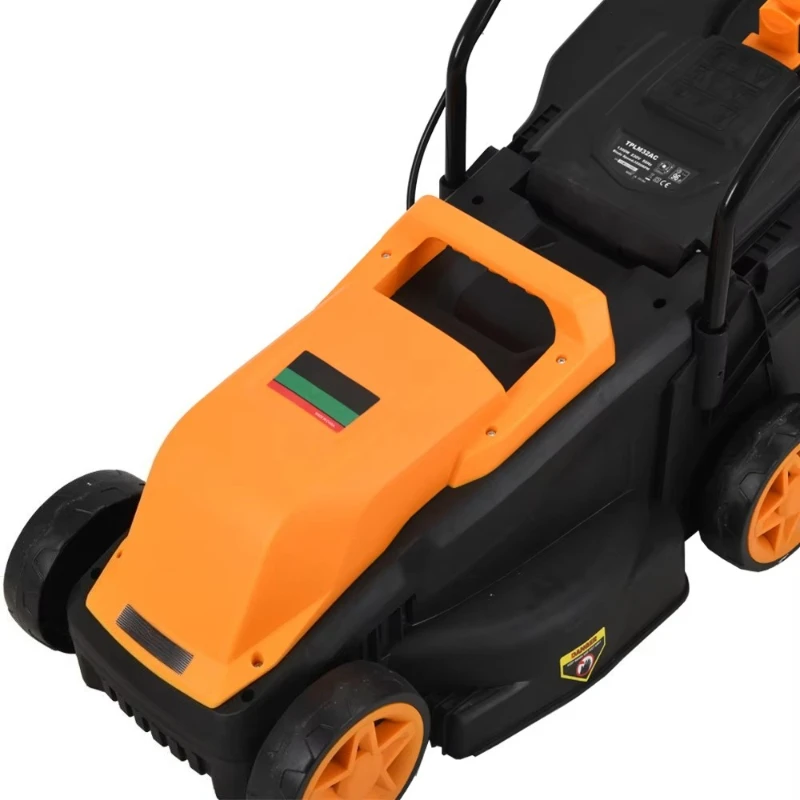 جزازة العشب المحمولة بالدفع اليدوي، جزازة العشب الكهربائية الجديدة من الدرجة الصناعية، المعدات الأصلية لقطع العشب بقدرة 1300 وات