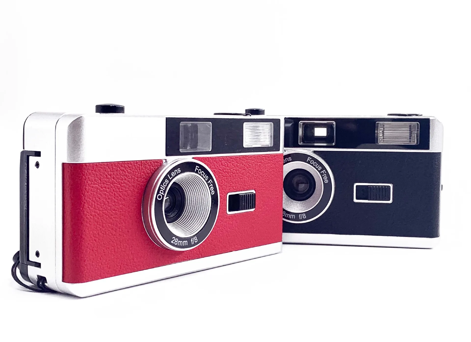BHF-01 35MM Film Camera With Flash Iight Multiple Use Of Vintage Film Photography Fool Non-Disposable Camera 135 Film/35Mm Film