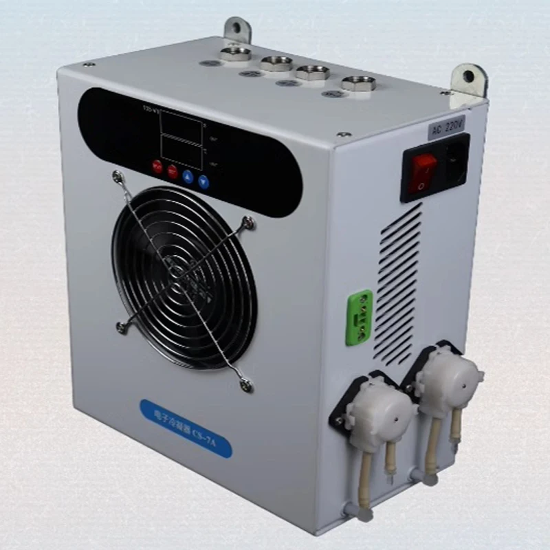Electronic condenser small dual channel smoke detector stainless steel cold cavity CEMS gas dehumidification cooler