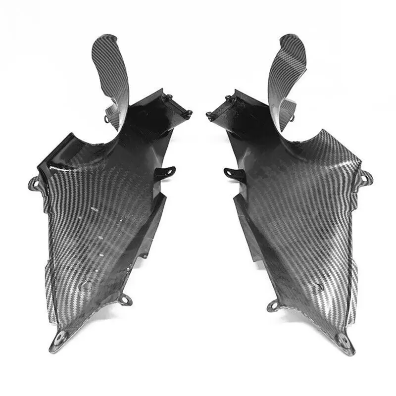 Leading-Edge-Motorcycle Fairing Ram Air Tube Duct Intake Cover Case Accessories Component For Kawasaki ZX12R ZX-12R 2002-2005